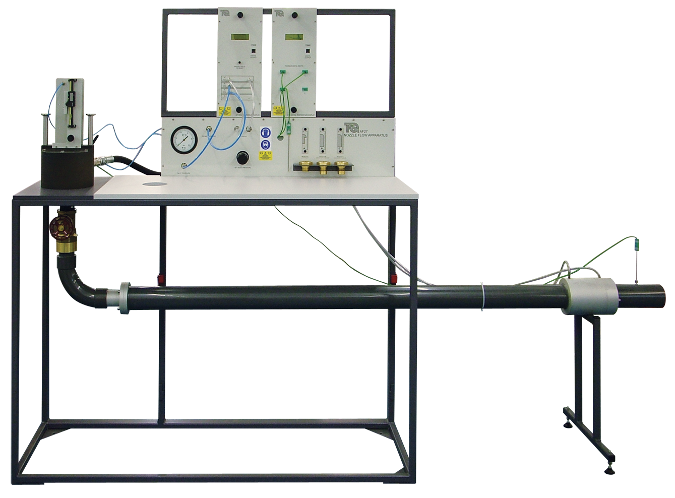 gas pressure pipe test Nozzles  Supersonic  TecQuipment  Aerodynamics