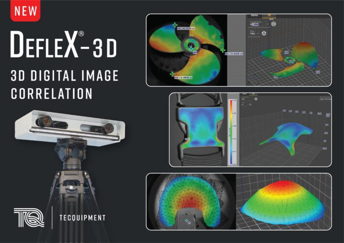 From theory to reality - Seeing in microscopic detail with DefleX-3D. Digital image correlation DIC system for engineering education and for teaching