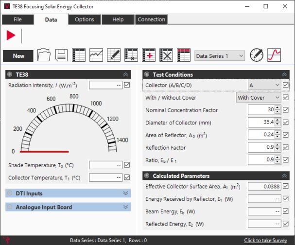 Vdas Focusing Solar Energy Collector Te38 0715